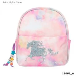 Depesche 11061 Pferd Miss Melody Kleiner Rucksack BATIK StreichPailletten