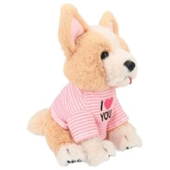 Depesche 12078 TOPModel Plüschhund Corgi Lotti Ca 18cm I Love You Kuscheltier -Spielzeug Discounter 0012078 0012078 12078 3 image zoom
