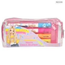 Depesche 3555 TOPModel Neon Dekomarker-Set 4 Stifte Candy Love