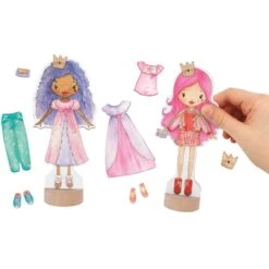 Depesche 8839 Prinzessin Princess Mimi Magnetische Anziehpuppen Spielset Kreativ -Spielzeug Discounter 008839 008839 8839 2 image zoom