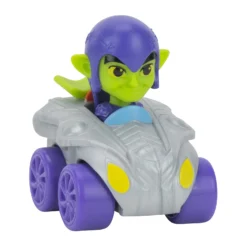JAZWARES Spider-Man Spidey Amazing Friends Mystery Vehicle Sammelfahrzeug SNF0045 -Spielzeug Discounter 0191726408390 Spidey Friends Blind Vehicles Amazing Minis SNF0045 Green Goblin 3 Qrt Right 01 scaled