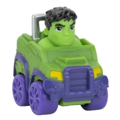 JAZWARES Spider-Man Spidey Amazing Friends Mystery Vehicle Sammelfahrzeug SNF0045 -Spielzeug Discounter 0191726408390 Spidey Friends Blind Vehicles Amazing Minis SNF0045 Hulk 3 Qrt Right 01 scaled
