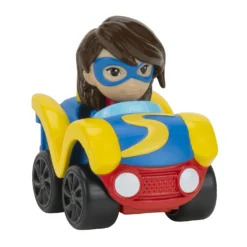 JAZWARES Spider-Man Spidey Amazing Friends Mystery Vehicle Sammelfahrzeug SNF0045 -Spielzeug Discounter 0191726408390 Spidey Friends Blind Vehicles Amazing Minis SNF0045 Ms Marvel 3 Qrt Right 01 scaled