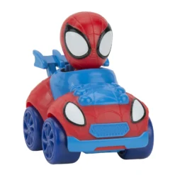 JAZWARES Spider-Man Spidey Amazing Friends Mystery Vehicle Sammelfahrzeug SNF0045 -Spielzeug Discounter 0191726408390 Spidey Friends Blind Vehicles Amazing Minis SNF0045 Spidey 3 Qrt Right 01 scaled