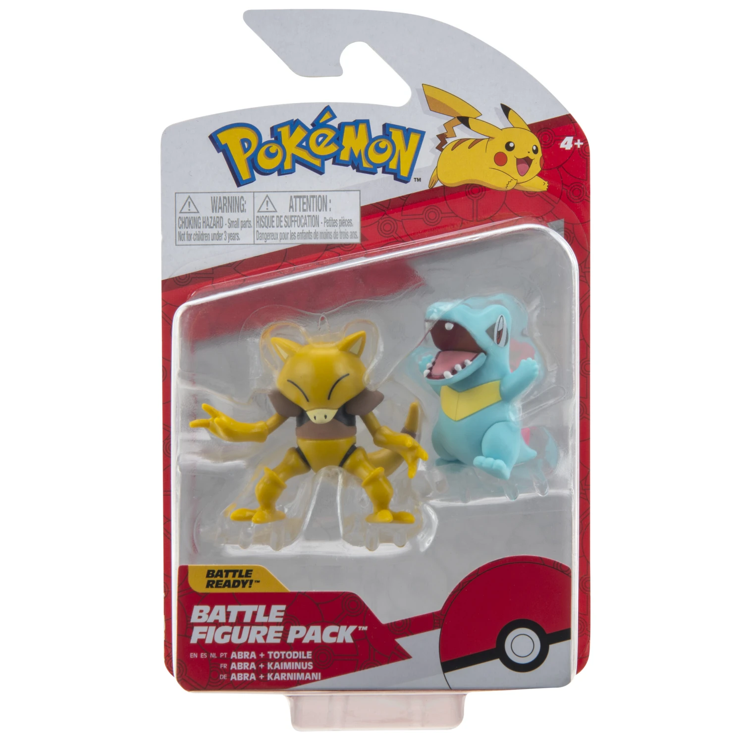 Jazwares PKW0138 Pokemon Battle Figuren Pack - Abra + Karnimani 1 Jazwares PKW0138 Pokemon Battle Figuren Pack - Abra + Karnimani
