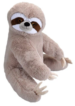 Wild Republic 25434 Ecokins Jumbo Faultier Sloth XL Ca. 76cm Plüsch Kuscheltier