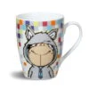 Nici 35145 Porzellantasse Schaf Jolly Logan Karo Jolly Mäh Kaffeetasse Teetasse