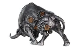 Gilde 37040 Steampunk Figur Stierkampf 22cm Bullfight Dekoration -Spielzeug Discounter 37040 4 15 6