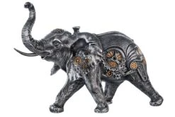 Gilde 37041 Steampunk Figur Elefant 28cm Elephant Dekoration -Spielzeug Discounter 37041 1 10 4