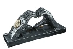 Gilde 37049 Steampunk Figur Hand Herzform 35cm Dekoration -Spielzeug Discounter 37049 4 9 8