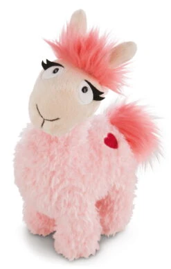 Nici 42703 La-La-Lama-Love Rosa Lama Ca 23cm Stehend Plüsch