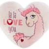 Nici 42706 Kissen La-La-Lama-Love Herzförmig Ca 25x22cm Plüsch