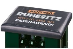 Gilde Bierkasten Sitzkissen "Ruhesitz" 44x34cm Sitzpolster Schwarz 42993