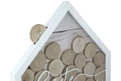 Gilde 44069 Gästebuch Haus Naturfarben Mit 55 Holzscheiben Zum Beschriften -Spielzeug Discounter 44069 5 8 8