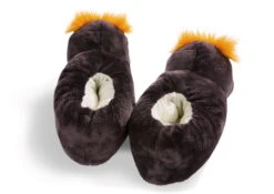 Nici 44132 Hausschuhe FelsenPinguin Frizzy Figürlich Plüsch Gr 34-37 (M) -Spielzeug Discounter 44132 03 ZA 2048x1447