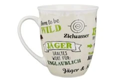 Gilde 44946 Jumbo-Tasse "Wild & Ungezähmt" Mit Sprüchen Ca. 400ml Porzellan -Spielzeug Discounter 44946 3 1