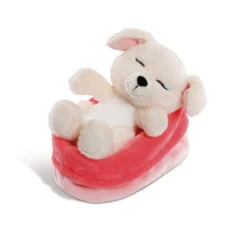 Nici 48110 Sleeping Puppies Schlafendes Hundebaby Im Körbchen 12cm Creme -Spielzeug Discounter 45370 02 ZA Frei 2048x1981