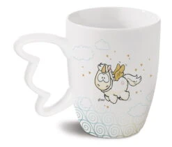 Nici 46369 Porzellan-Tasse Einhorn-Engel Angelia 310ml In Geschenkverpackung -Spielzeug Discounter 46369 02 ZA Frei 2048x1746