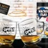 Gilde 46887 Wackelglas 2er-Set "Upps!" Designgläser 27cl 8,8cm