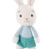 Nici 47511 Happy Bunnies Bunny Hase Creme Blaues Shirt 15cm Plüsch Kuscheltier