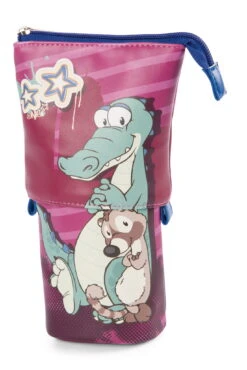 Nici 47984 Mäppchen Schlamper Verstellbar Krokodil & Nilpferd Wild Friends GREEN -Spielzeug Discounter 47984 02 ZA Frei 1368x2048