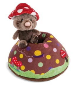 Nici 48210 Spielkissen Maulwurf & Erdhügel 23x19cm Forest Friends GREEN Plüsch -Spielzeug Discounter 48210 03 ZA Frei 1740x2048