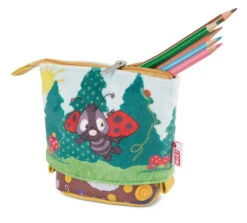 Nici 48214 Schlamper Stifte-Mäppchen Ca 19,5cm Forest Friends GREEN Plüsch -Spielzeug Discounter 48214 04 ZA Frei 2048x1852