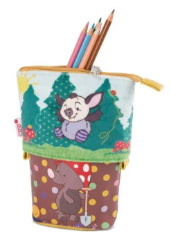Nici 48214 Schlamper Stifte-Mäppchen Ca 19,5cm Forest Friends GREEN Plüsch -Spielzeug Discounter 48214 05 ZA Frei 1444x2048