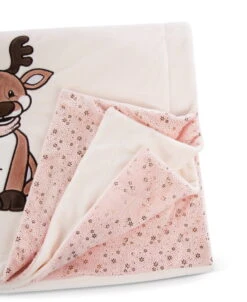 Nici 48335 Plüschdecke Rentier Jonte Ca. 140x175cm Winter Friends GREEN -Spielzeug Discounter 48335 02 ZA Frei 1674x2048