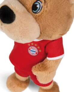 Nici 49072 FC BAYERN MÜNCHEN Bär Berni 20cm Mit Trikot & Sauger Plüsch Schlenker -Spielzeug Discounter 49072 03 ZA weiss 480x594
