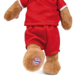 Nici 49072 FC BAYERN MÜNCHEN Bär Berni 20cm Mit Trikot & Sauger Plüsch Schlenker -Spielzeug Discounter 49072 06 ZA weiss 556x594