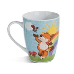 Nici 49165 Tasse Fuchs Fridalie & Regenbogen Porzellan 310ml Forest Friends -Spielzeug Discounter 49165 03 ZA weiss 2048x2037