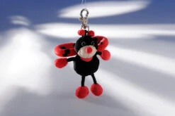 Schaffer 0183 Marienkäfer Happy Spotty Schlüsselanhänger Plüsch Ca 12cm