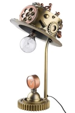 Gilde 68068 Steampunk Lampe Hut Ca. 63 Cm Dekoration -Spielzeug Discounter 68068 2 2