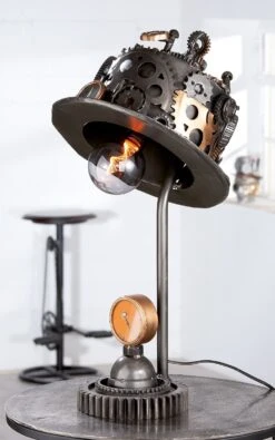 Gilde 68068 Steampunk Lampe Hut Ca. 63 Cm Dekoration -Spielzeug Discounter 68068 6 25 2