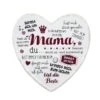 Gilde 68676 Metall Schild Weisheit "Mama" Ca. 25x25 Cm Herzform