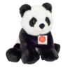 Teddy Hermann 92428 Panda Bär Sitzend Ca. 25cm Plüsch Kuscheltier