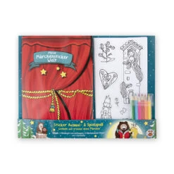 Trendhaus 955180 MÄRCHENSTUNDE Sticker Märchenwelt Ausmal-& Spielspaß KreativSet