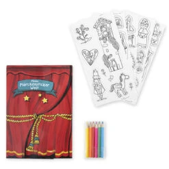 Trendhaus 955180 MÄRCHENSTUNDE Sticker Märchenwelt Ausmal-& Spielspaß KreativSet -Spielzeug Discounter 955180 e MAERCHENSTUNDE Sticker zum Ausmalen Spielen