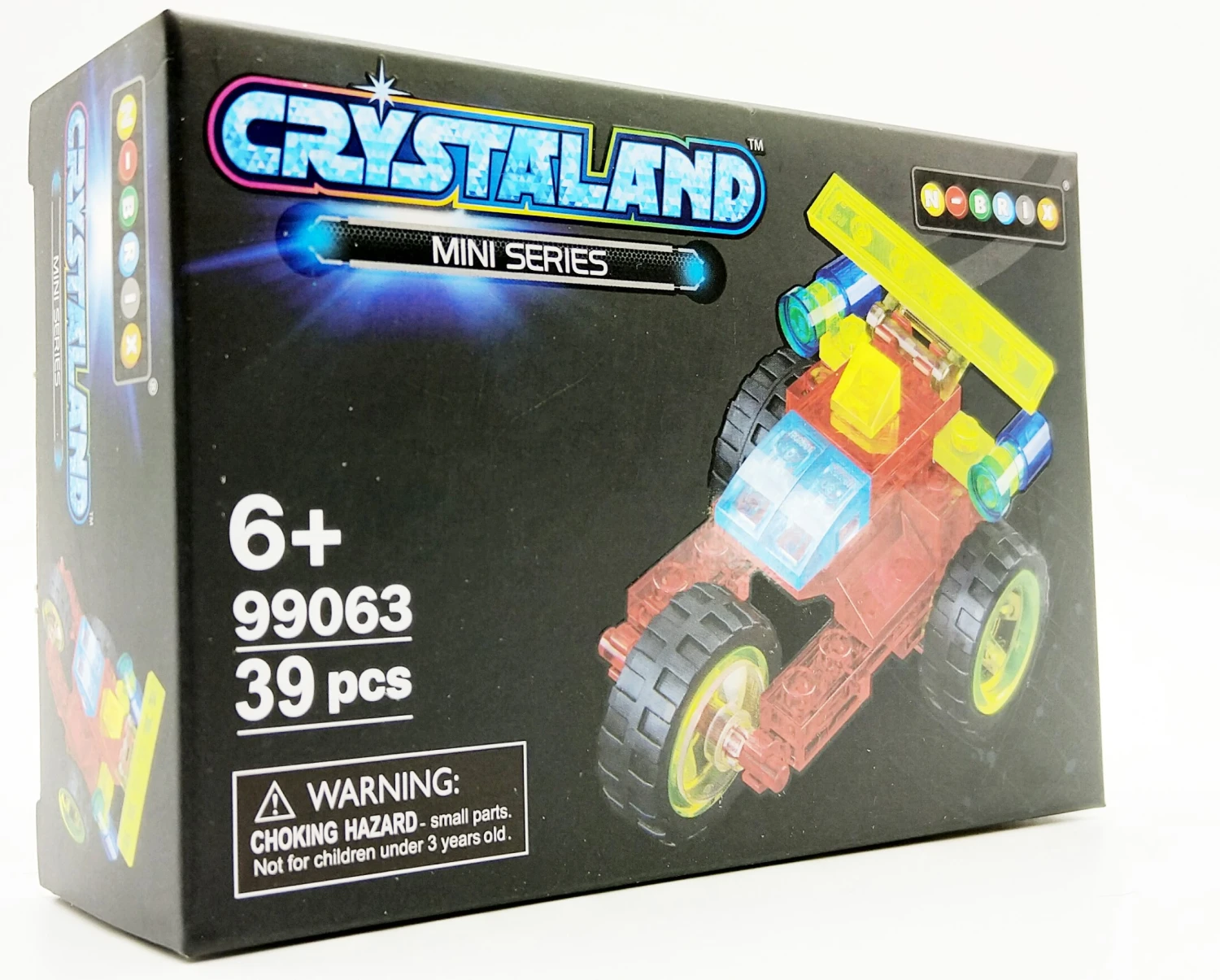 Johntoy N-Brix Crystaland Mini Series Bausteine - 99063 Dreirad (39 Teile) 1 Johntoy N-Brix Crystaland Mini Series Bausteine - 99063 Dreirad (39 Teile)