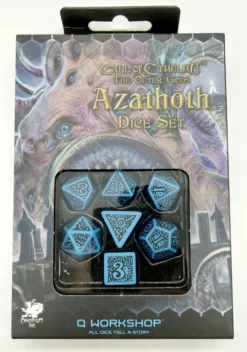 Call Of Cthulhu The Outer Gods Azathoth Rollenspielwürfel Blau&Schwarz (7 Stück)