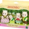 EPOCH Sylvanian Families 5358 Alpaka Familie Wollig Spielset (6-8cm) 4 Figuren