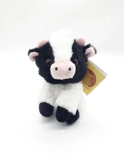 Friends Forever Farmtiere 13cm Plüsch Sitzend Mit Glitzeraugen - Kuh