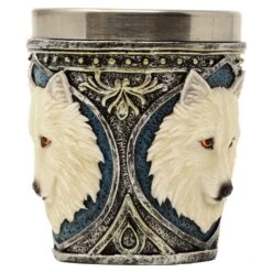 Schnapsgläser Shotbecher 4er Set Weisser Wolf MC23084 -Spielzeug Discounter MC 23084 NEUES BILD 4