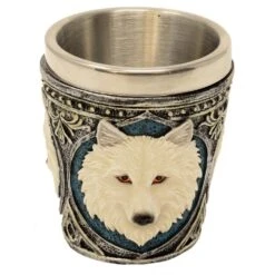 Schnapsgläser Shotbecher 4er Set Weisser Wolf MC23084 -Spielzeug Discounter MC 23084 NEUES BILD 5