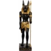 Ancient Egypt Anubis Stehend Ca. 20 Cm Handbemalt Dekogegenstand Ägypten MC90000