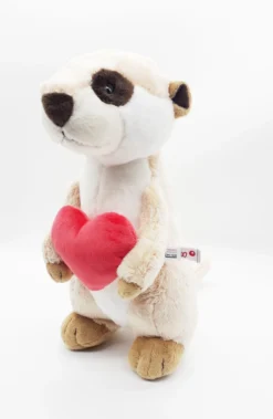 Spielzeug Discounter -Spielzeug Discounter Nici 90551 Erdmaennchen mit Herz Meerkat 30cm Pluesch Kuscheltier Taiwan Limited 4 scaled