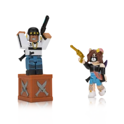 JAZWARES Roblox Mix & Match 2 Figuren Mit Zubehör - Murder Mystery 2 ROB0209 -Spielzeug Discounter ROB0209 ROB Game Packs Murder Mystery 2 W6 OP 1 k