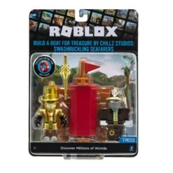 JAZWARES Roblox Mix & Match 2 Figuren Mit Zubehör - Swashbuckling Seafarers ROB0686