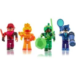JAZWARES Roblox Mix & Match 4 Figuren Mit Viel Zubehör - Super Doomspire ROB0396 -Spielzeug Discounter Roblox Super Doomspire Group ROB0396 Fig 02 OP kk
